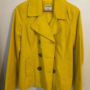 Old Navy yellow jacket